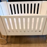 Letto SmallableCododo Wood evolutivo con materasso