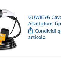 Cavo adattatore per auto elettrica