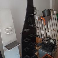 espositori legno per bar
