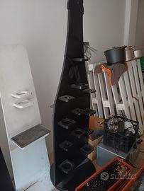 espositori legno per bar