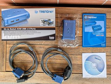 TrendNet TK-207K Switch KVM USB 2 Porte