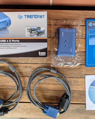 TrendNet TK-207K Switch KVM USB 2 Porte