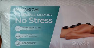 2x Cuscini No Stress Kasanova NUOVI Made in Italy