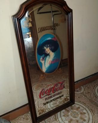 Specchio Vintage Coca-Cola Anni 70/80 