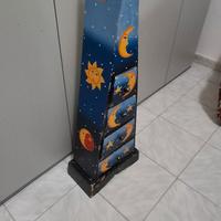 piramide in legno 