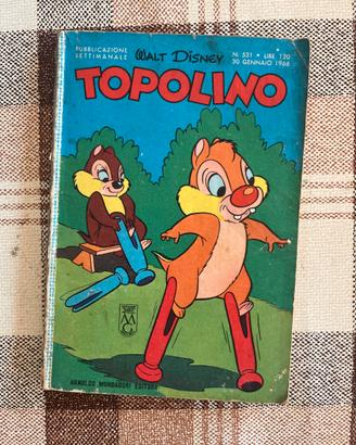 TOPOLINO numero 531 - 30 Gennaio 1966