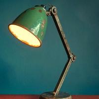 Lampada industriale antiquariato anni '20