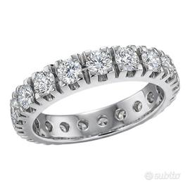 Anello Eternity  Oro Diamanti  ct 2,00 Hrd Antwerp