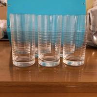 Bicchieri per bibita in vetro di Murano