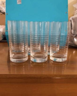 Bicchieri per bibita in vetro di Murano