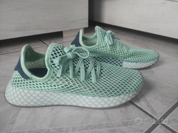 Scarpe Adidas Deerupt verde acqua