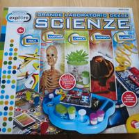 Gioco scientifico Grande laboratorio delle scienze