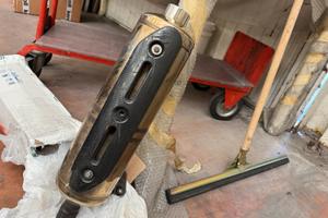 Terminale scarico originale Gilera/Aprila 500