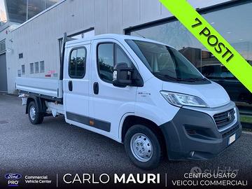 FIAT Ducato 35 Dop. Cab. 7 posti - Cassone Fi...