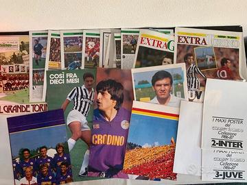 Lotto poster, maxi poster Guerin Sportivo anni 80