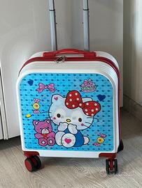Hello Kitty Valigia Trolley Borsa Viaggio