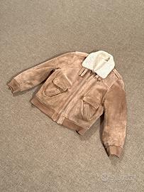 Giacca vintage in camoscio