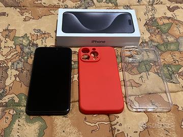 Iphone 15 pro max 256gb Black titanium