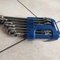 SET 7 CHIAVI COMBINATE FISSE+ A CRICCHETTO 