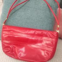 Borsa Rossa di pelle