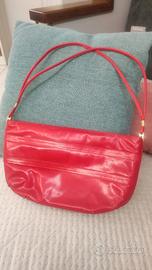 Borsa Rossa di pelle