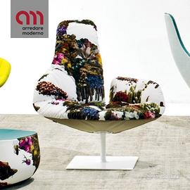 Poltrona relax foderabile Moroso mod. Fjord