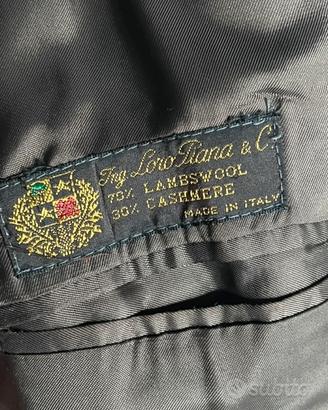 giacche da uomo tessuto Loro Piana