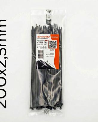 Fascette resistenti acqua con dente in metallo