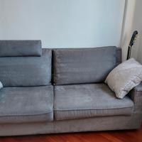 Divano letto + pouf coordinato