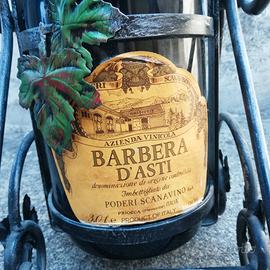 Vino da collezione Barbera d'Asti Scanavino 1986