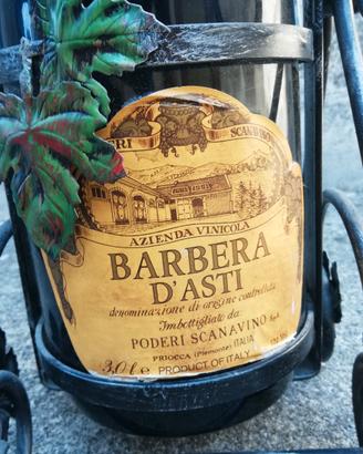 Vino da collezione Barbera d'Asti Scanavino 1986