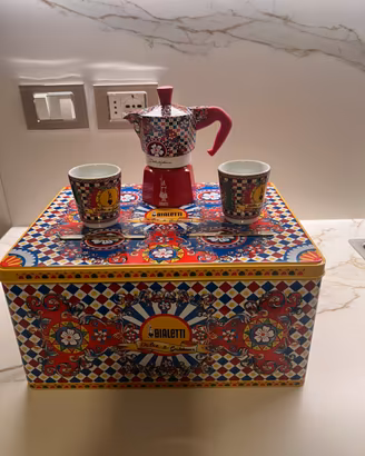 Moka Bialetti Dolce e Gabbana 2 tazzine