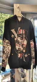 Felpa con cappuccio Vokal carte da poker 
