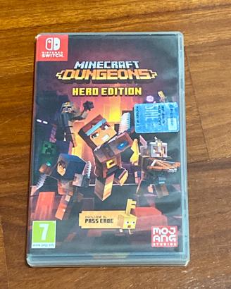 Minecraft Dungeons Hero Edition x Nintendo Switch