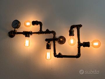 Lampadario a muro Vintage