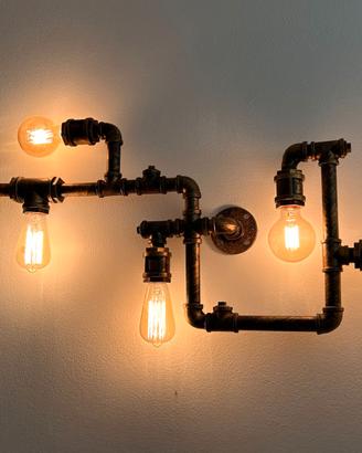 Lampadario a muro Vintage