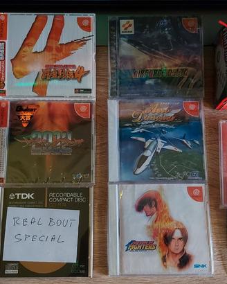 Giochi Sega Saturn e Dreamcast jap