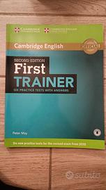 Libro per esercizi di inglese "First Trainer"