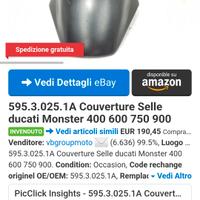 couverture per ducati monster