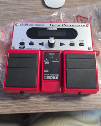 boss ve 20 pedaliera multieffetto