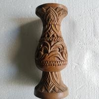 vaso in legno 