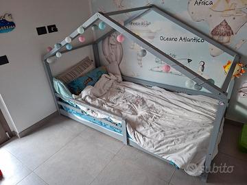 Letto montessoriano 