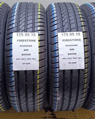 4 GOMME 175 65 15 FIRESTONE RIF4408