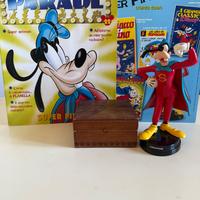 Super Pippo FASCICOLO statuina figure Disney