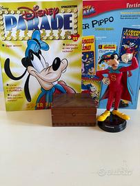 Super Pippo FASCICOLO statuina figure Disney