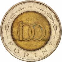Moneta-Ungheria - 100 Forint 1998