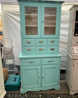 Credenza doppio corpo laccata