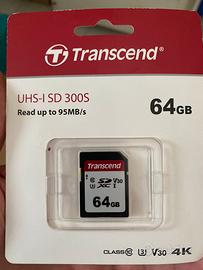 Scheda di Memoria SDXC 64GB