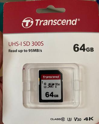 Scheda di Memoria SDXC 64GB