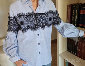 CAMICIA DENNY ROSE TG S CON PIZZO